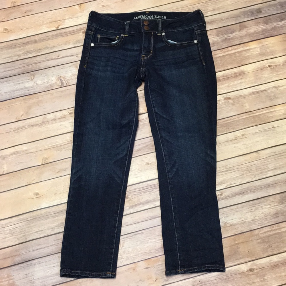 American Eagle Artist Crop Stretch Jeans
